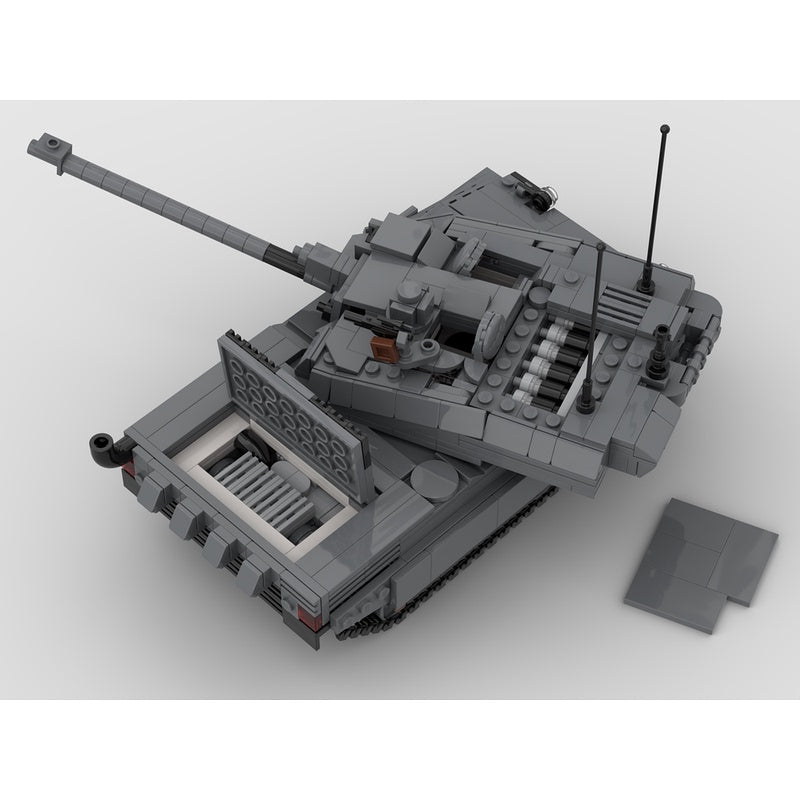 Char Leclerc Main Battle Tank MOC Building Kit - 4