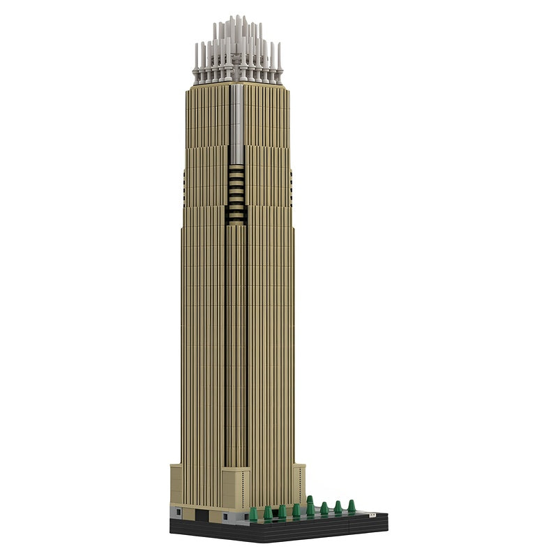Charlotte Corporate Center Skyscraper 1:650 MOC Building Kit - 1
