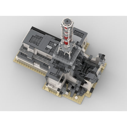 Chernobyl Reactor 4 1986 MOC Nuclear Plant Building Kit - 4
