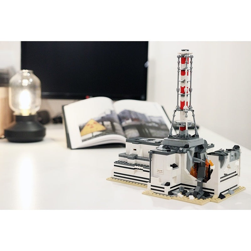 Chernobyl Reactor 4 1986 MOC Nuclear Plant Building Kit - 6