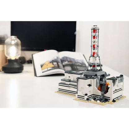 Chernobyl Reactor 4 1986 MOC Nuclear Plant Building Kit - 6