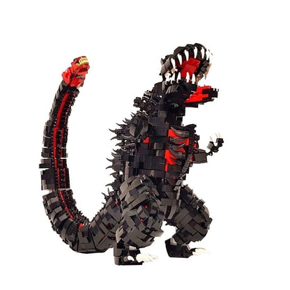 Chibi Nuclear Kaiju Monster Building Kit | Compatible MOC - 1