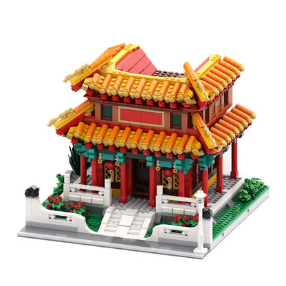 Chinese Temple Modular Building Kit | LEGO-Compatible MOC - 2