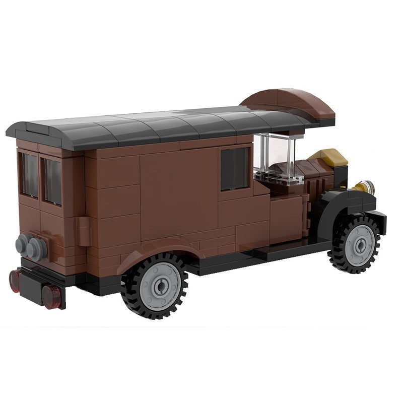 Chocolatier Van Building Kit | Winter Village | Compatible MOC - 3