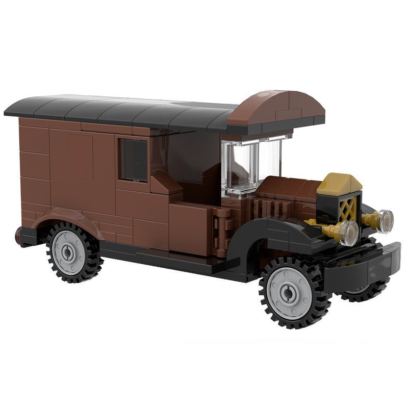 Chocolatier Van Building Kit | Winter Village | Compatible MOC - 4