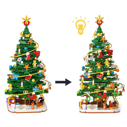 Christmas Tree MOC Building Kit | Holiday Tree Display Model - 8