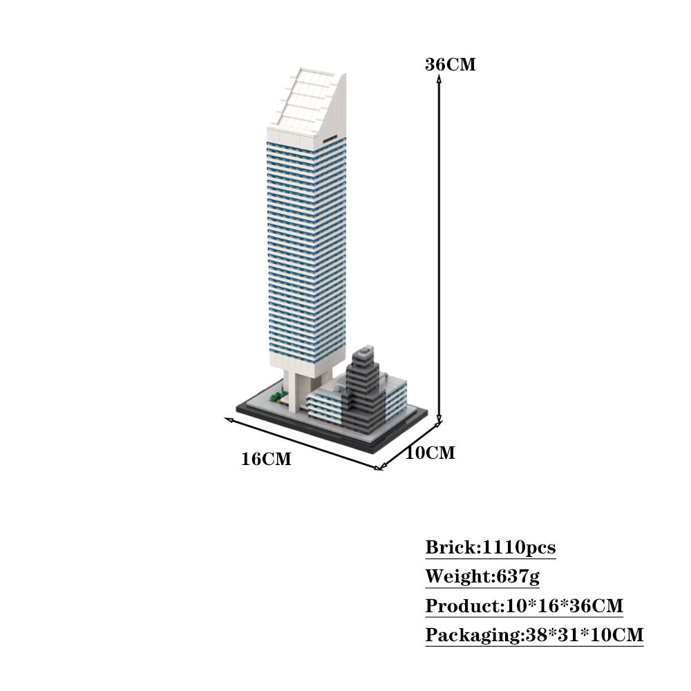 Citigroup Center Building Kit | LEGO-Compatible MOC - 4