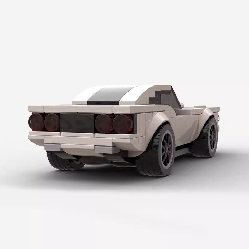 classic 1974 american muscle car building set | moc-26323 - 3