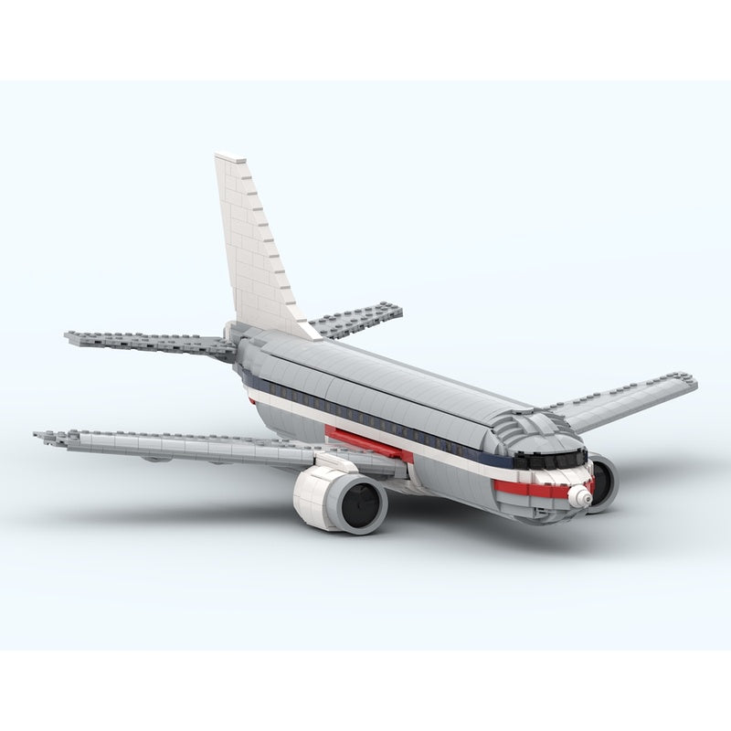Classic 737-300 Narrow-Body Twinjet Airliner MOC Building Kit - 2