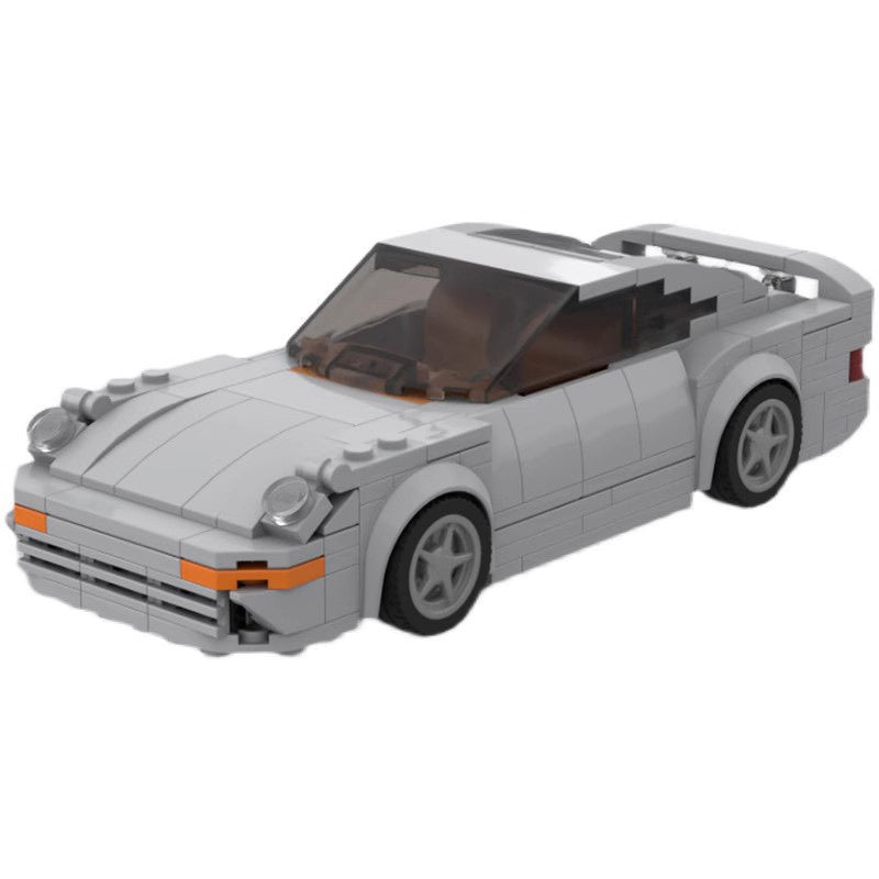 Classic 959 Twin Turbo Rally Sports Car Building Kit | Compatible MOC - 5
