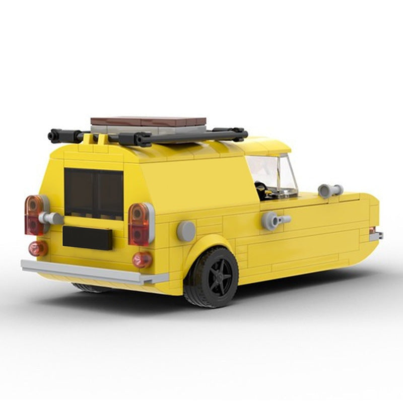 Classic British 3-Wheel Van MOC Vehicle Building Kit - 2