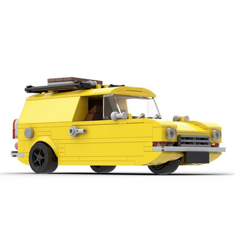 Classic British 3-Wheel Van MOC Vehicle Building Kit - 3