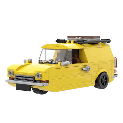 Classic British 3-Wheel Van MOC Vehicle Building Kit - 5