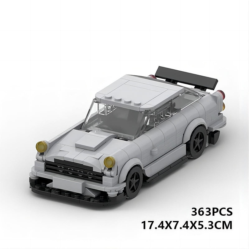 Classic British Grand Tourer Building Kit | 8-Wide LEGO-Compatible MOC - 6