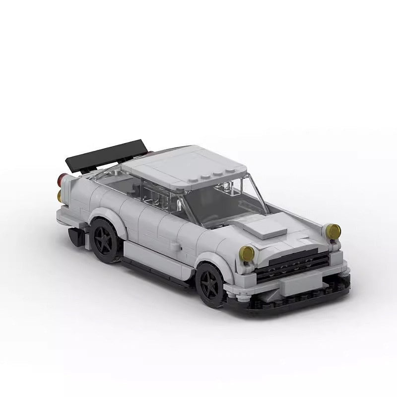 Classic British Grand Tourer MOC Building Kit | 8-Wide Vintage Vehicle Model - 2