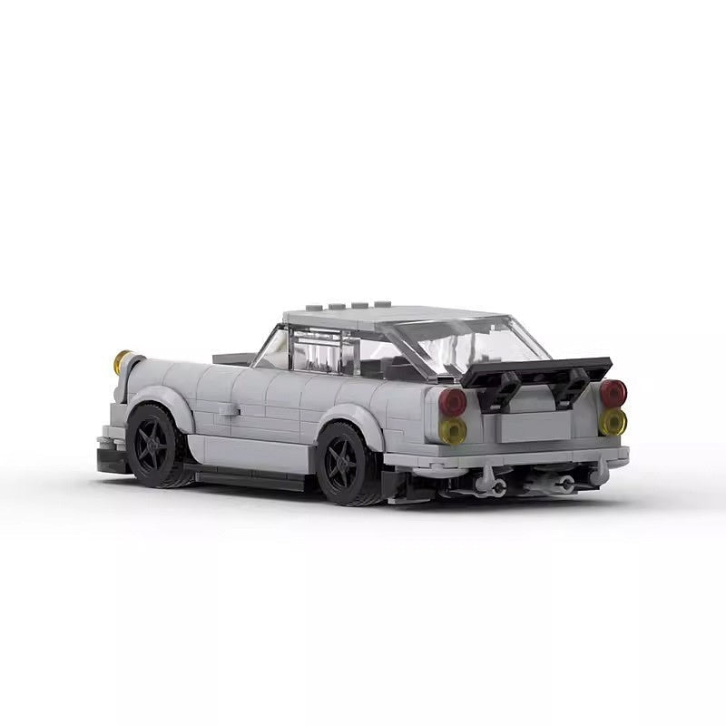 Classic British Grand Tourer MOC Building Kit | 8-Wide Vintage Vehicle Model - 5