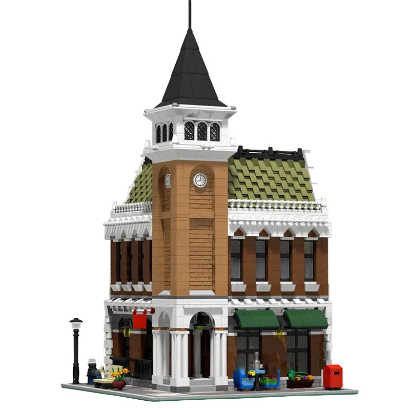 Classic Corner Pub MOC Modular City Architecture Building Kit - 1