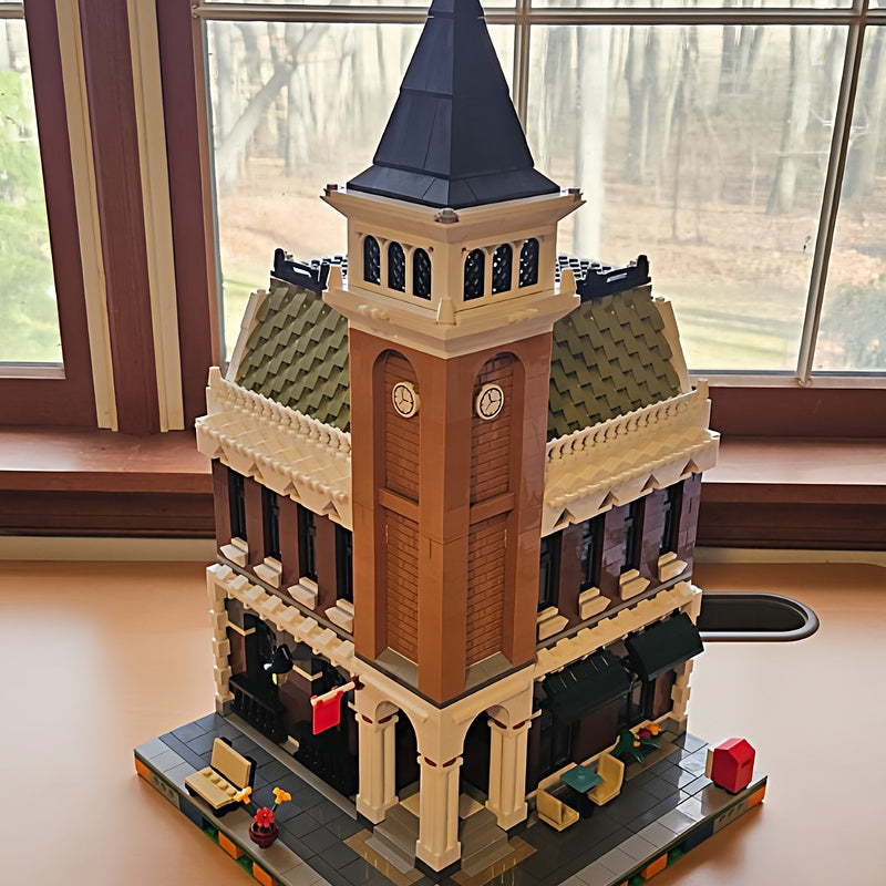 Classic Corner Pub MOC Modular City Architecture Building Kit - 2