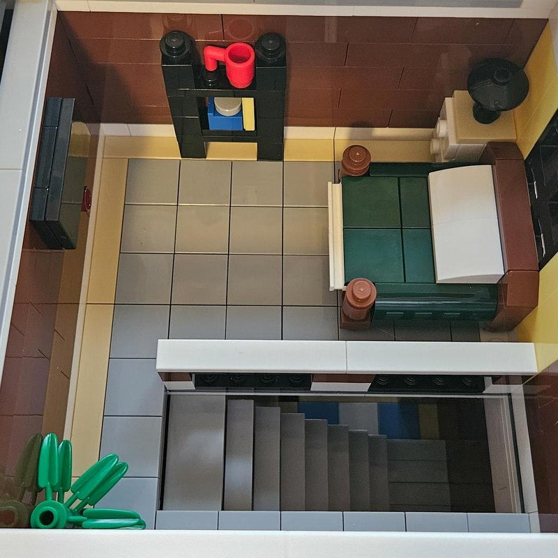 Classic Corner Pub MOC Modular City Architecture Building Kit - 3