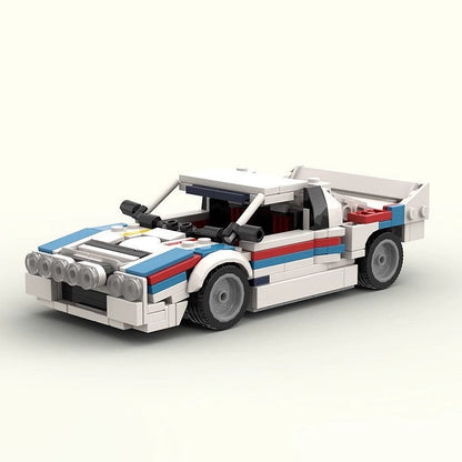 Classic Group B Rally Car MOC Building Kit | Racing Vehicle Model - 2