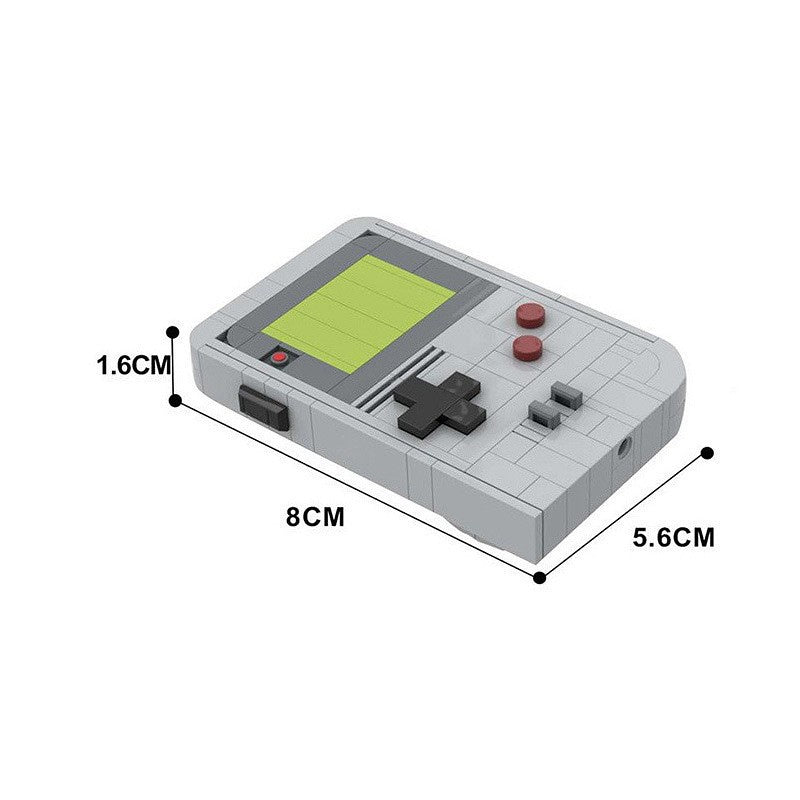 Classic Handheld Gaming Console Building Kit | LEGO-Compatible MOC - 2