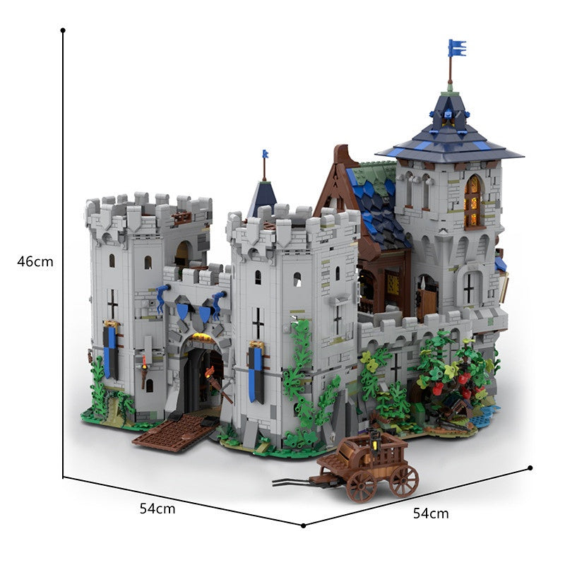 Classic Medieval Black Falcon Fortress Building Kit | Compatible MOC - 3