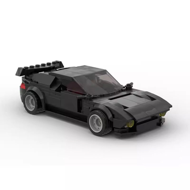 Classic Mid-Engine Sports Car Building Kit | LEGO-Compatible MOC - 3
