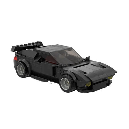 Classic Mid-Engine Sports Car MOC Building Kit | Vehicle Model - 2
