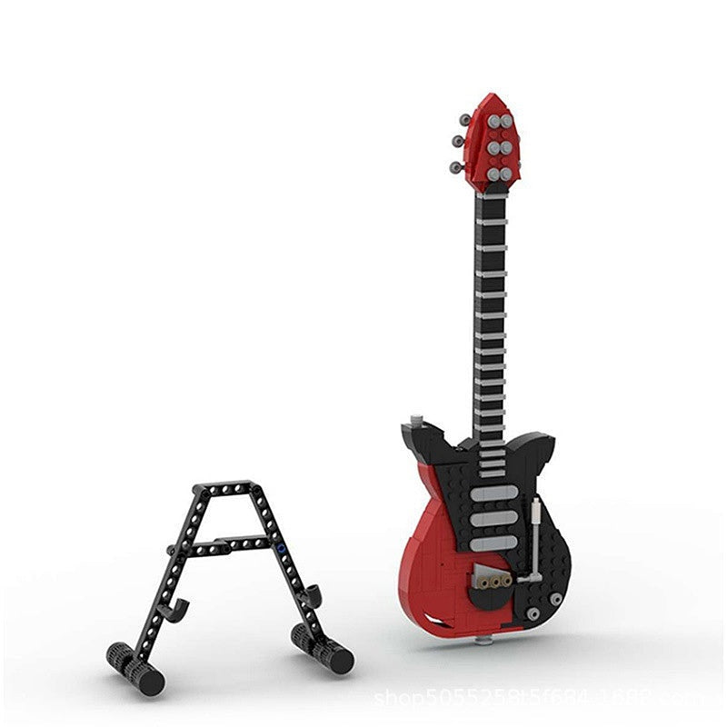 Classic Rock Electric Guitar MOC Building Kit | Display Model - 2