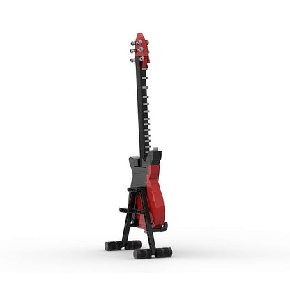 Classic Rock Electric Guitar MOC Building Kit | Display Model - 4