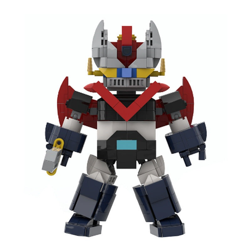 Classic Super Robot SD MOC Building Kit | Mecha Figure Model - 1