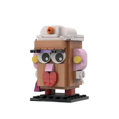 Classic Toy Cube Character MOC Building Kit | Custom Display Model - 14