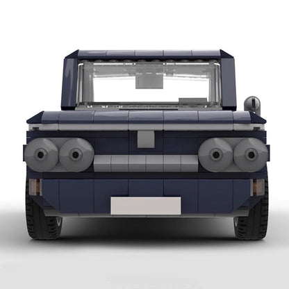 Classic TT Sport Sedan MOC Building Kit | Vintage Sports Car Model - 1
