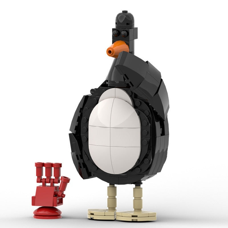 Claymation Criminal Penguin Building Kit | LEGO-Compatible MOC - 1