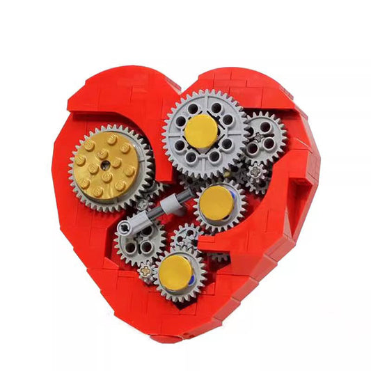 Clockwork Heart Building Kit | LEGO-Compatible MOC - 1