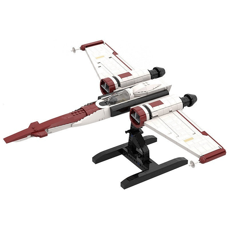Clone Era Recon Starfighter MOC Spaceship Building Kit - 1