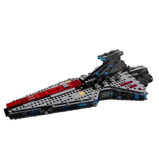 Clone Era Republic Battle Cruiser Building Kit | LEGO-Compatible MOC - 1