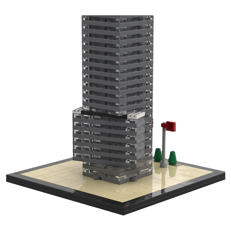 Cologne Tower 1:650 Skyscraper MOC Building Kit - 3