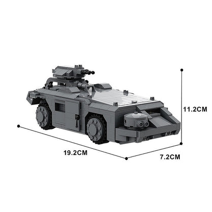 Colonial Marine APC Armored Vehicle MOC Building Kit | Sci-Fi Transport - 4