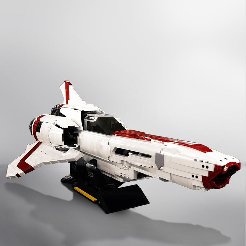 Colonial Starfighter Building Kit | LEGO-Compatible MOC - 1