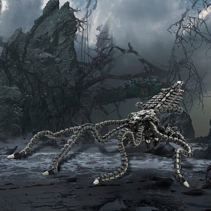 Colossal Tentacled Machine MOC Building Kit | Mechanical Creature - 2