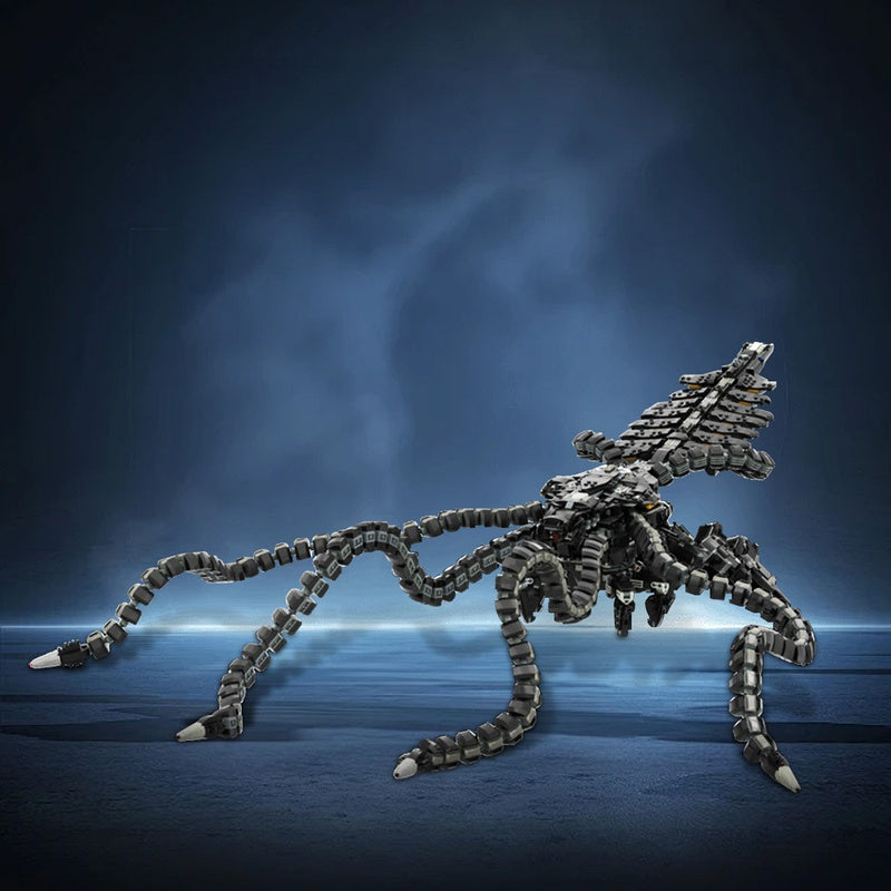 Colossal Tentacled Machine MOC Building Kit | Mechanical Creature - 3