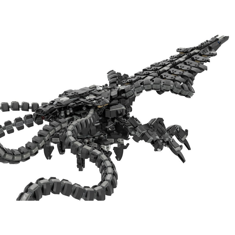 Colossal Tentacled Machine MOC Building Kit | Mechanical Creature - 7