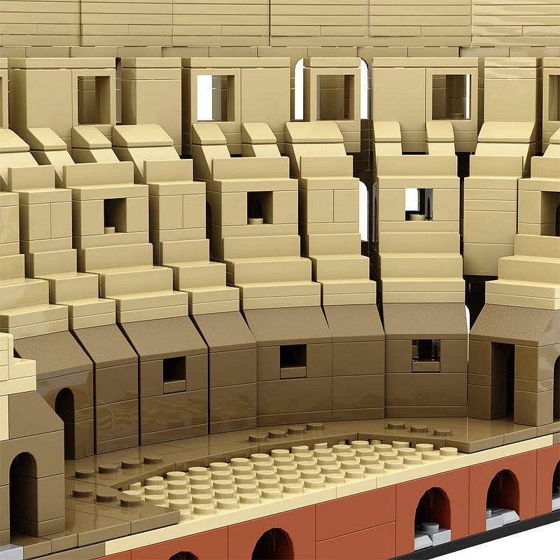 Colosseum MOC Ancient Landmark Architecture Building Kit - 12