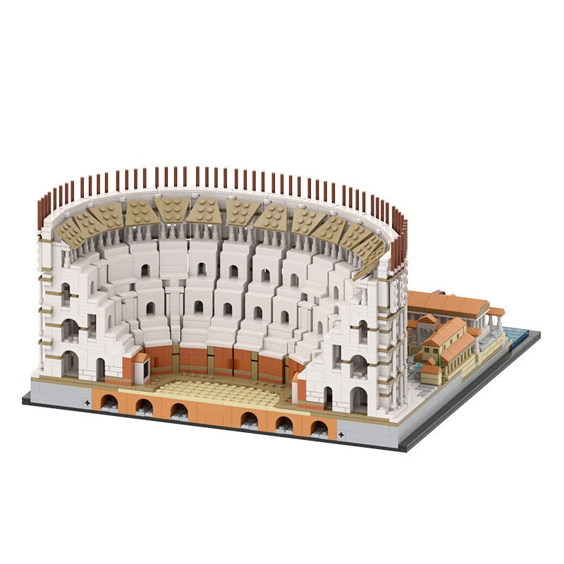 Colosseum MOC Ancient Landmark Architecture Building Kit - 2