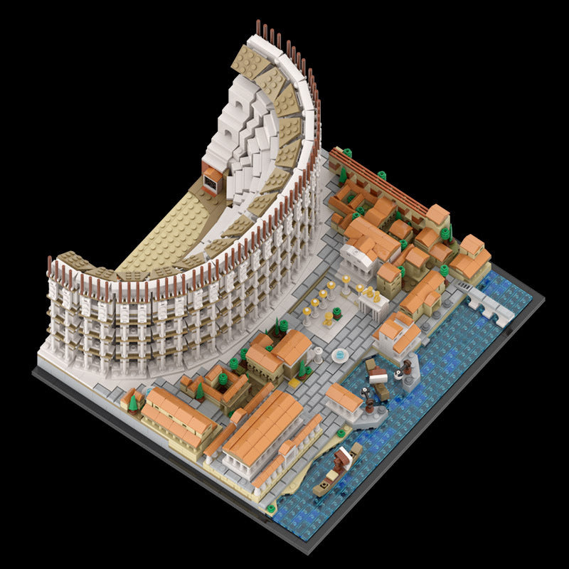 Colosseum MOC Building Kit | LEGO-Compatible MOC - 7