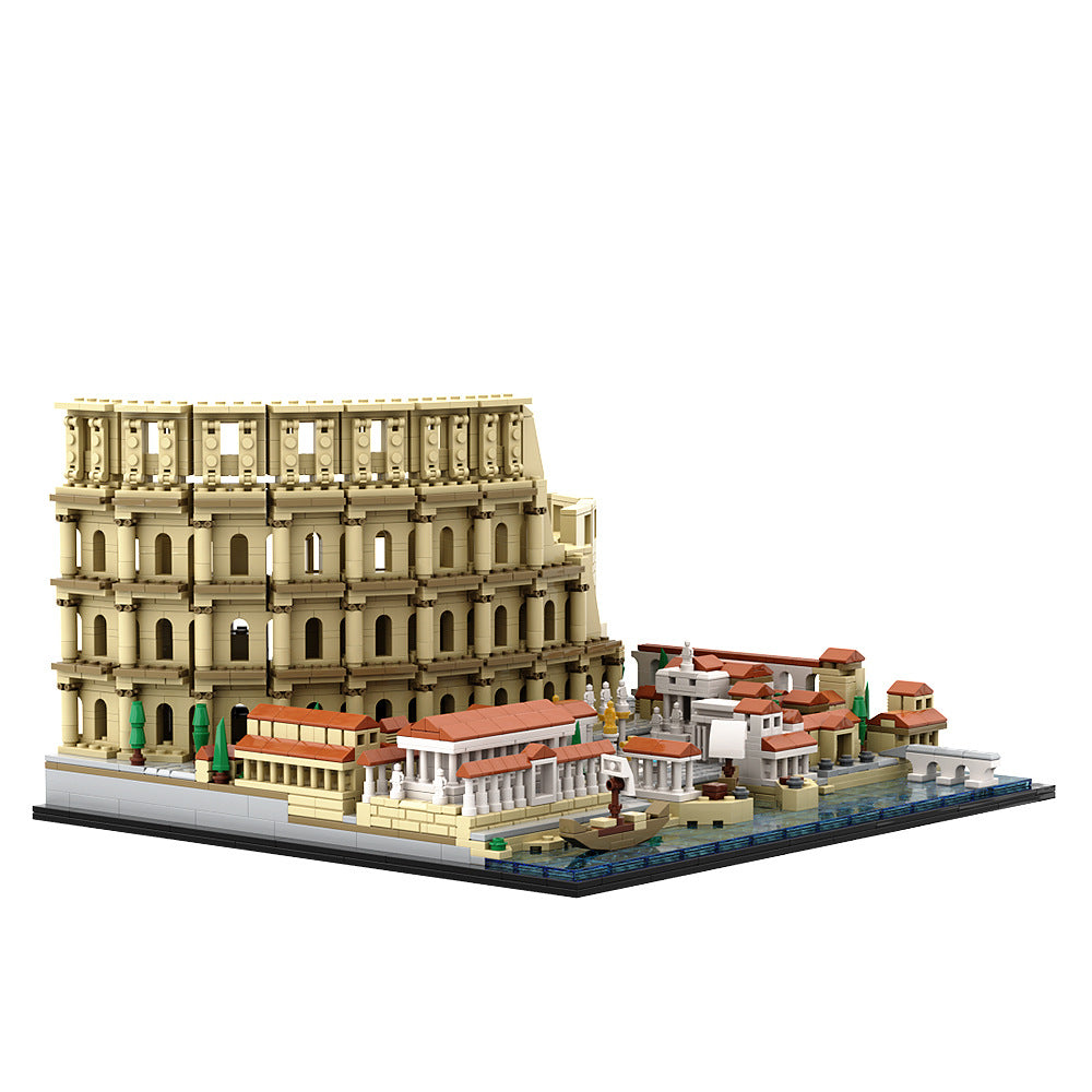 Colosseum MOC Building Kit | LEGO-Compatible MOC - 9