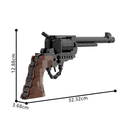 Colt SAA Model 1873 Cavalry MOC Revolver Building Kit | Vintage Display Model - 5