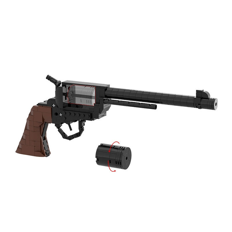 Colt SAA Model 1873 Cavalry MOC Revolver Building Kit | Vintage Display Model - 6