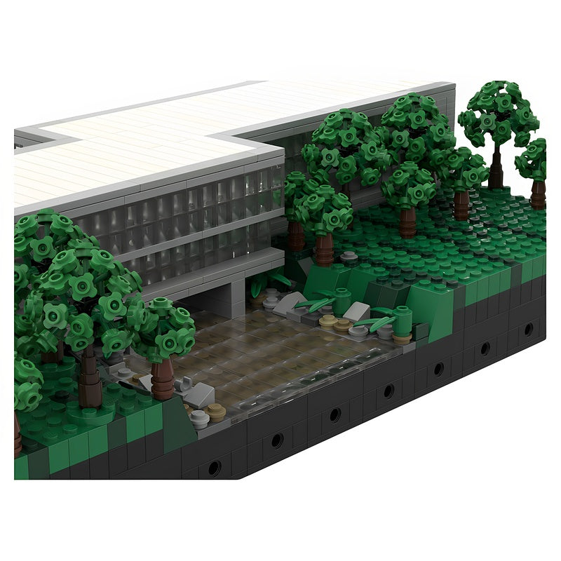 Columbus Indiana Mental Health Center 1:200 MOC Building Kit - 3